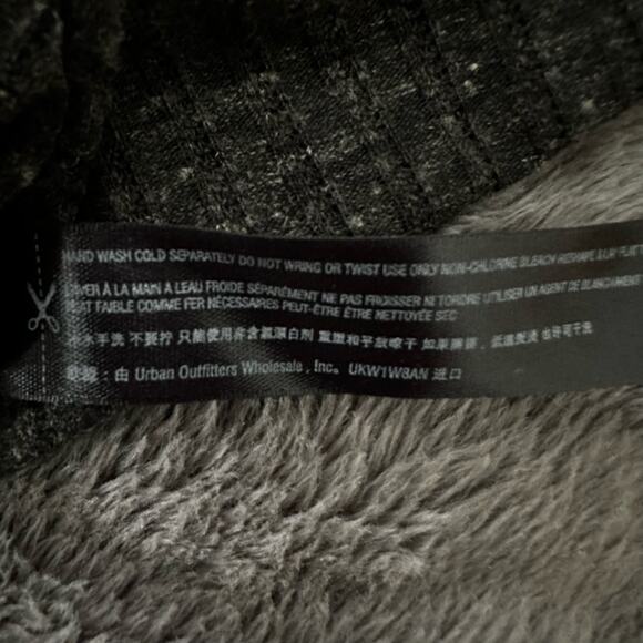 FREE PEOPLE BEACH Womens Tunic Dress Rosaline Ruffle Tier Bohemian Gray SMALL - Picture 5 of 9